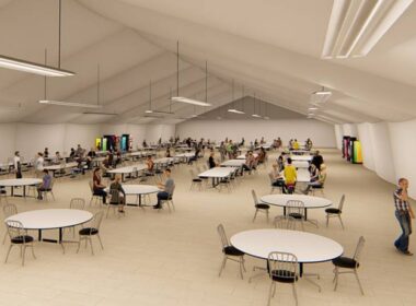Social Distancing Lunchroom